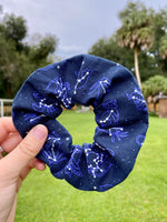 Load image into Gallery viewer, Zodiac Constellations Scrunchie
