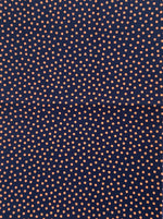 Load image into Gallery viewer, Black &amp; Orange Dots Scrunchie
