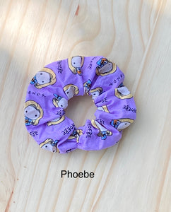 Friends Characters Scrunchies