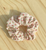 Load image into Gallery viewer, Pink Cherry Scrunchie
